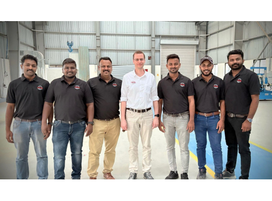 Welcoming Mr. Desenclos to India