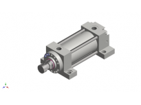 Hydraulic cylinder with special mounting types