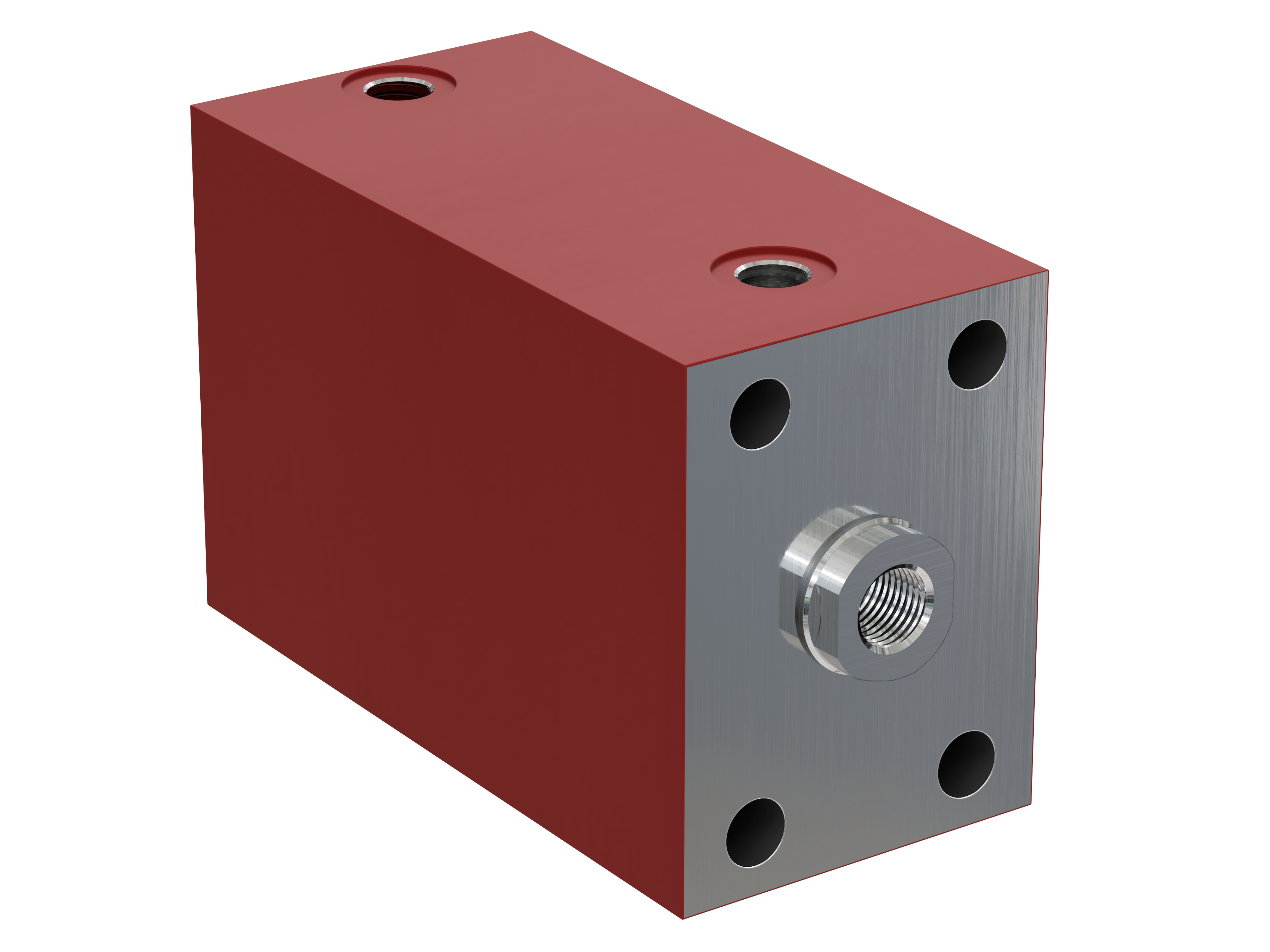 Vérin hydraulique double effet, série VBL - Fixation M7